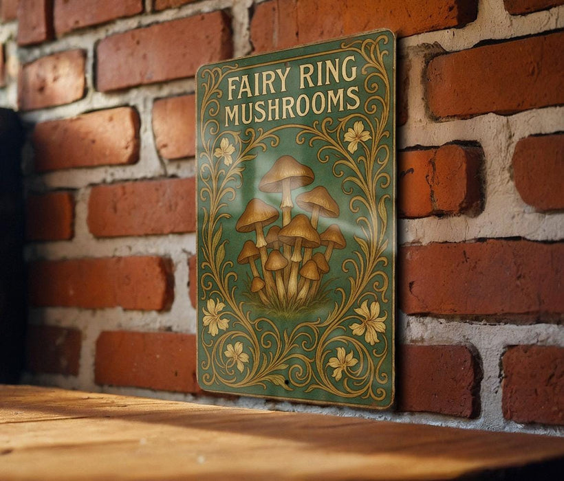 a close up of a sign on a brick wall