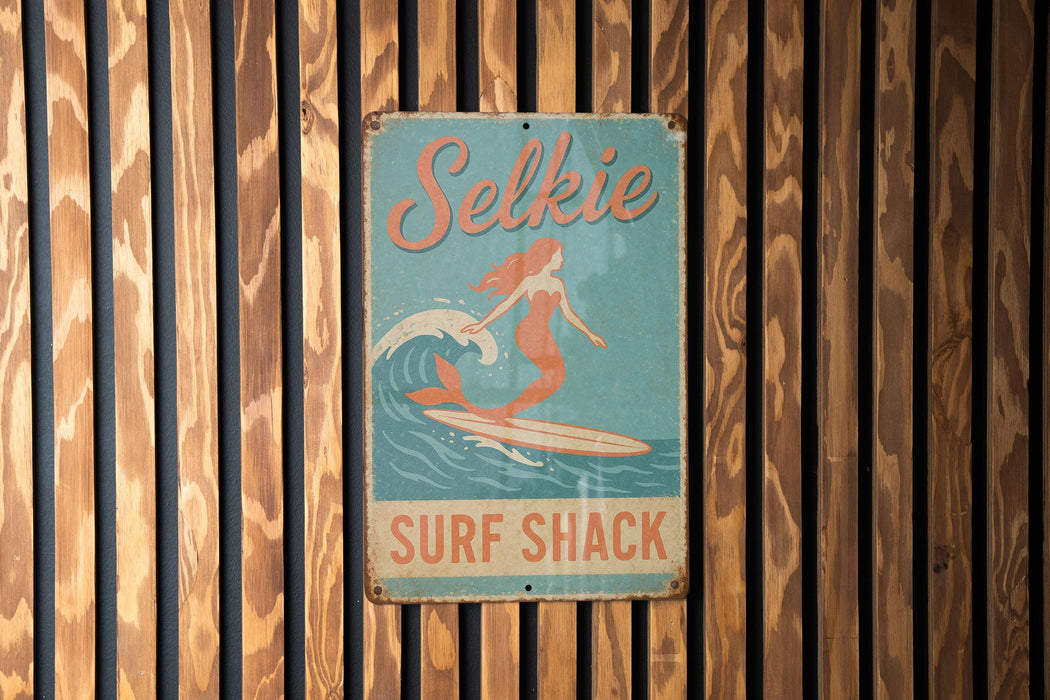 a wooden wall with a sign on it