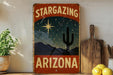 a picture of a sign that says stargazing arizona