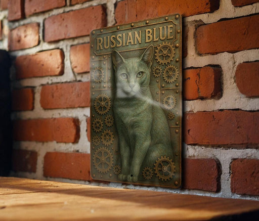 a picture of a cat on a brick wall