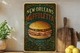 a picture of a sign that says new orleans's muffinlettta