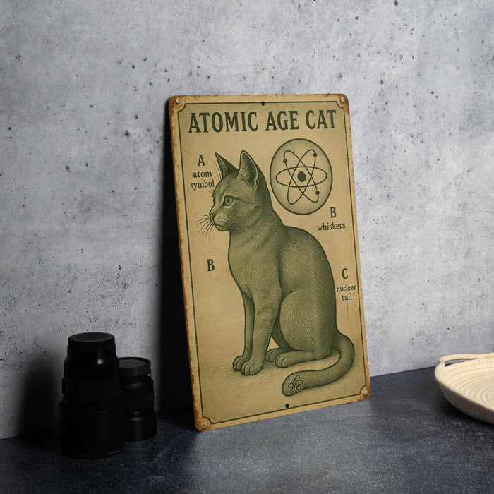 a picture of a cat sitting on a table