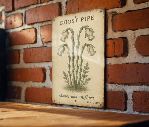 a sign on a brick wall that says ghost pipe