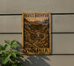 a sign on the side of a building that says devil's bathtub virginia
