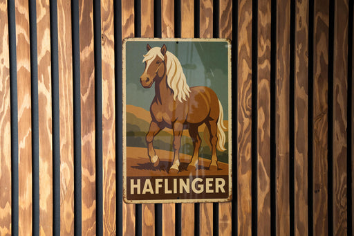 a picture of a horse on a wooden wall