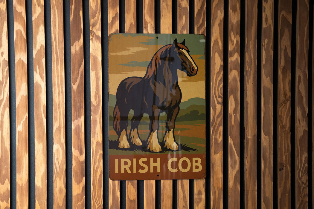 a picture of a horse on a wooden wall