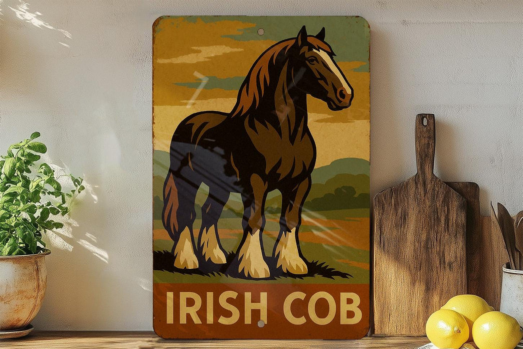 a picture of a horse on a wall