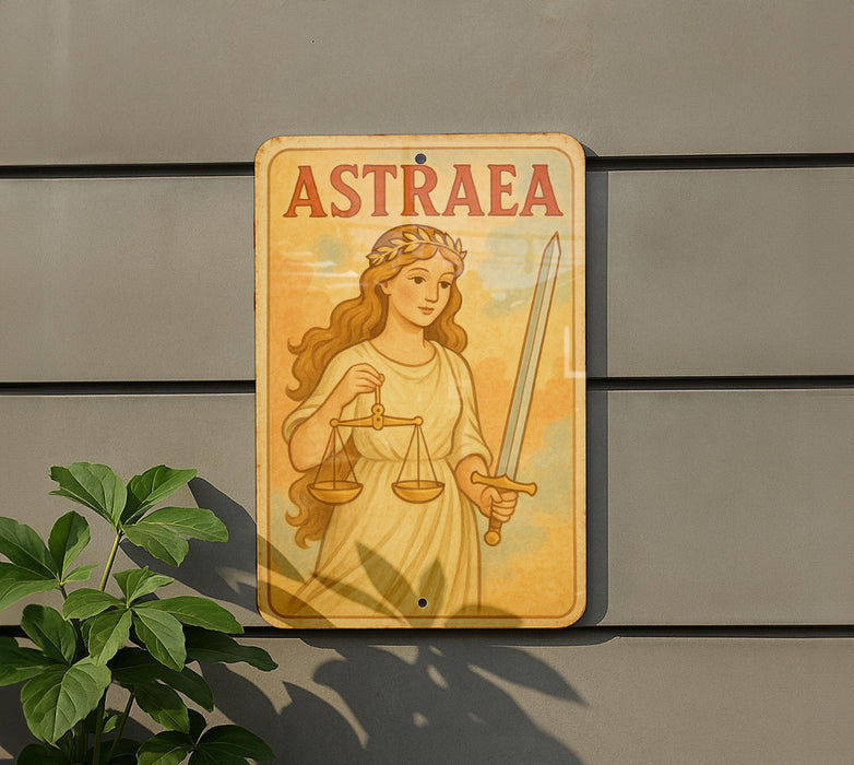 a picture of a woman holding a sword and a scale