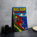 a picture of a big sur california sign on a table