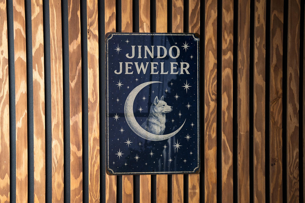 a sign on the side of a wooden wall