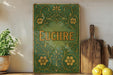 a picture of a sign that says euchre on it