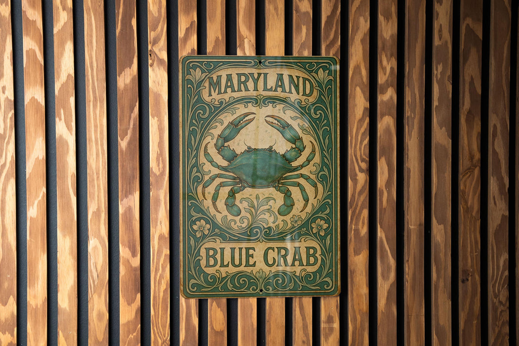 a close up of a sign on a wooden wall