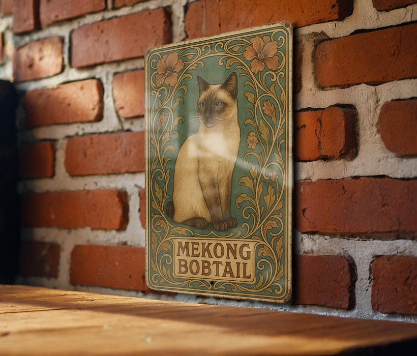 a picture of a cat on a brick wall