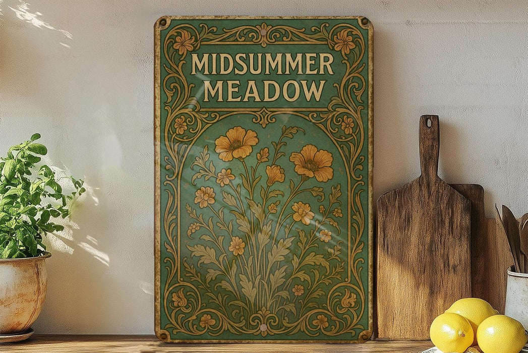 a picture of a book on a shelf next to a potted plant