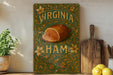 a painting of a piece of bread on a shelf