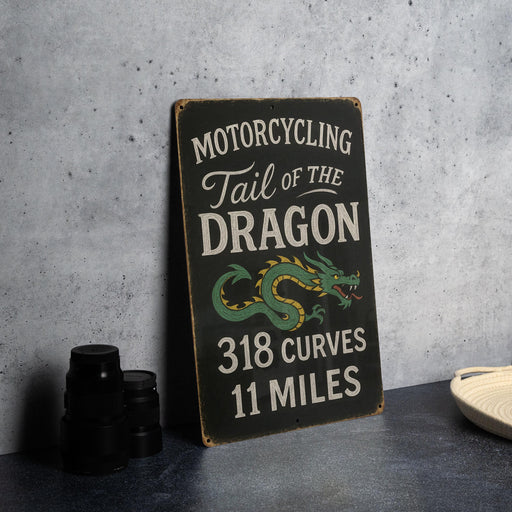 a sign that is sitting on a table
