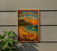 a sign on the side of a building that says makena beach mau