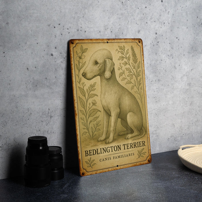 a picture of a dog sitting on a table