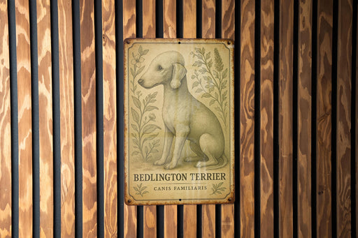 a sign on the side of a wooden wall