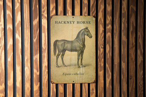 a picture of a horse on a wooden wall