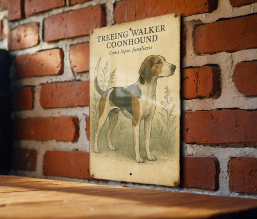 a picture of a dog on a brick wall