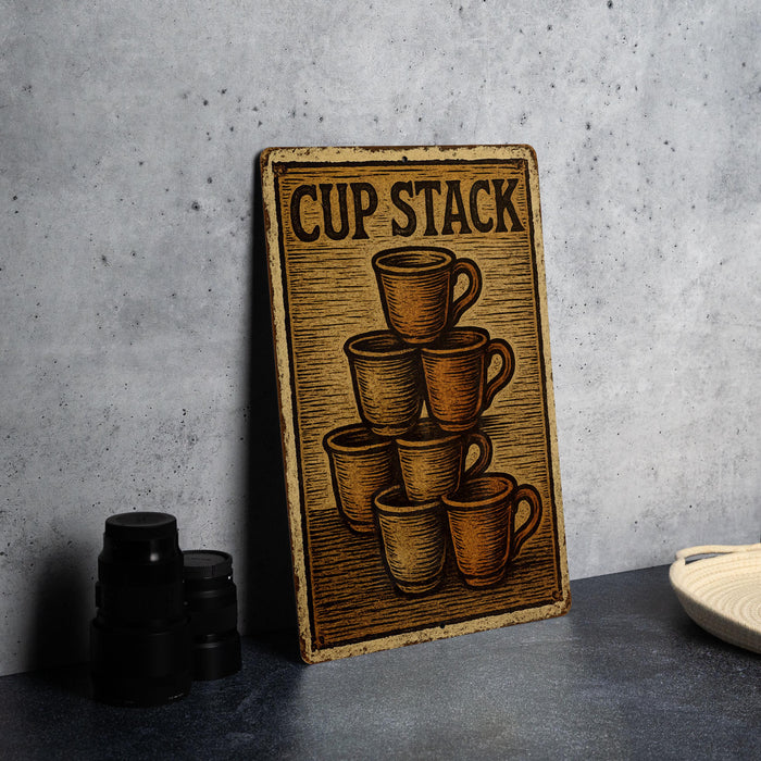 a picture of cups stacked on top of each other