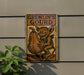 a sign on the side of a building that says gremlin's go