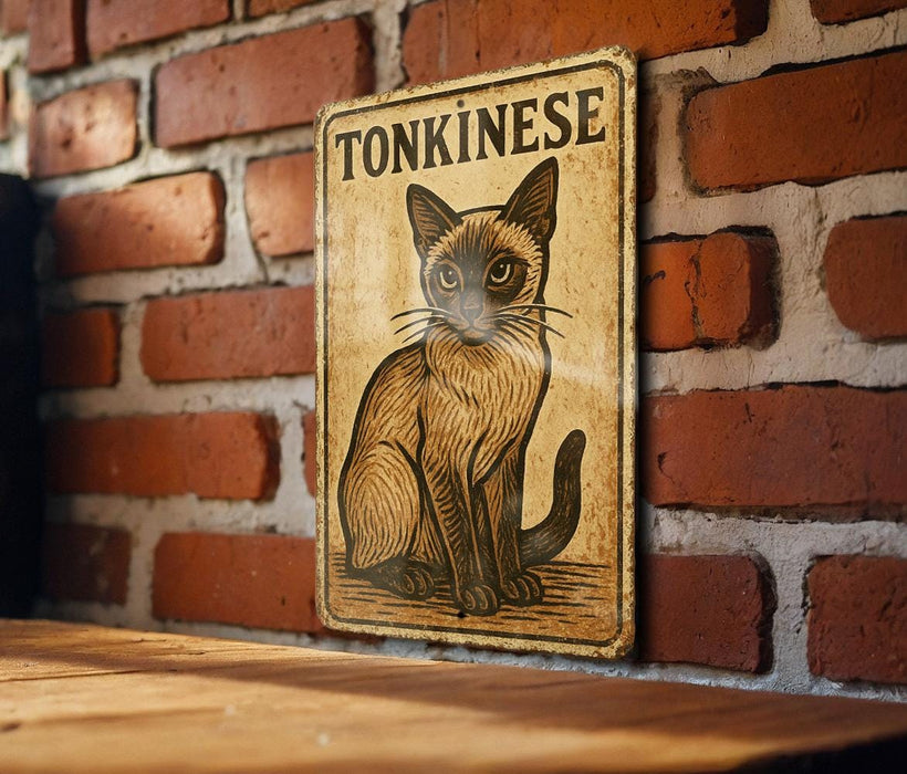 a picture of a cat on a brick wall