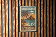 Union Island Saint Vincent Metal Sign – Vintage Stamp Style Wall Art for Home Bar, Travel Decor, Caribbean Souvenir