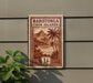 a sign that reads "Rarotonga Cook Islands" with a tropical island landscape and palm trees depicted on it.
