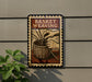 A sign that reads "Basket Weaving" is displayed on a wall, with a hand holding a basket and a plant to the left.