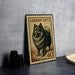 A metal stamp featuring a German Spitz dog, with the number 40 below it.