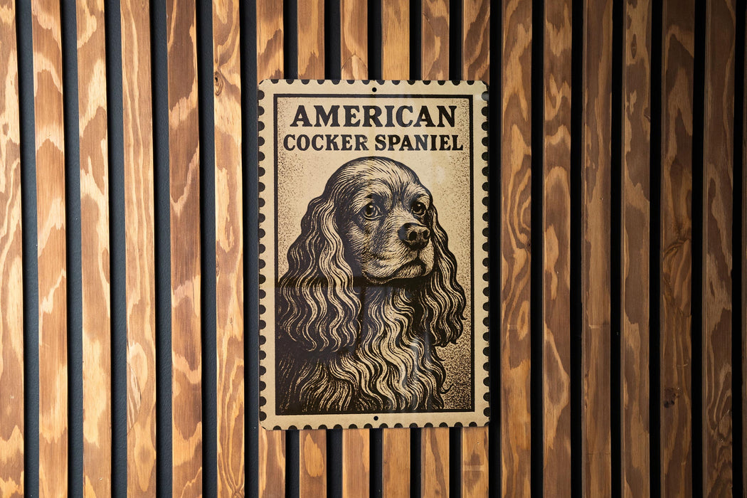 a Cocker Spaniel dog, which is a breed of dog known for its long, curly, and wavy coat.