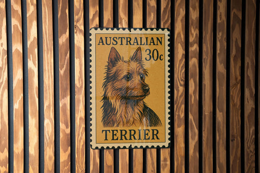 a terrier dog, which is a type of small, short-haired, and medium-sized dog breed.