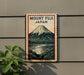 Mount Fuji Japan sign