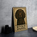 A metal sign featuring a brown and black illustration of a Boykin Spaniel dog, with the text "BOYKIN SPANIEL" prominently displayed.