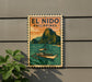 a sign that reads "EL NIDO PHILIPPINES" with a depiction of a boat on the water.