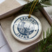 Sapporo Japan Ceramic Ornament – Circular Stamp Style City Souvenir, Travel Gift, Japanese Skyline Decor