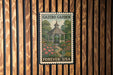 A postage stamp featuring a gazebo surrounded by flowers, with the text "GAZEBO GARDEN FOREVER USA" displayed on it.