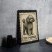 A framed illustration of a poodle dog is displayed on a wall, with the text "TOY PODDLE" below the image.