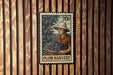 A 20c postage stamp depicting a person harvesting plums, with the text "PLUM HARVEST" below the illustration.