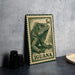 A 5c postage stamp featuring an illustration of an iguana, with the word "Iguana" printed below it.