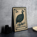 A 5c postage stamp featuring a detailed illustration of a guinea fowl, with the text "GUINEA FOWL" printed on it.