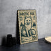 A metal stamp featuring an illustration of an Arctic fox, with the text "ARCTIC FOX" and "20c" printed on it.