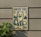 A postage stamp featuring an illustration of an Arctic fox, with the text "ARCTIC FOX" and "20c" printed on it.