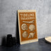 a sign with the title "Tideline Treasures" and illustrations of various seashells.