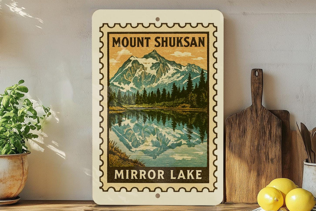 Mount Shuksan Mirror Lake