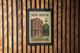 A New Iberia U.S. 6¢ postage stamp from Louisiana, featuring an illustration of a building.