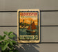 A postage stamp from Gloucester, Massachusetts, featuring a sailboat on the water.