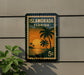 A sign for "ISLAMORADA FLORIDA" is displayed on a wall, featuring a sunset and palm trees.